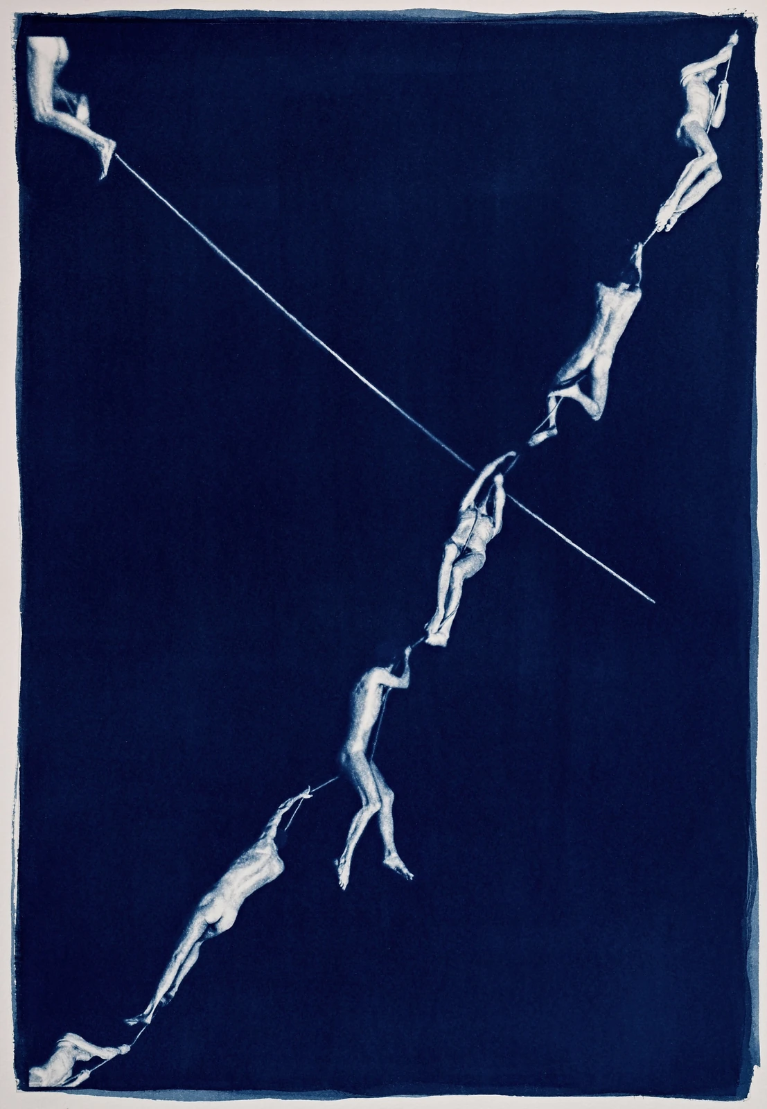 Nude I, cyanotype, 2026
